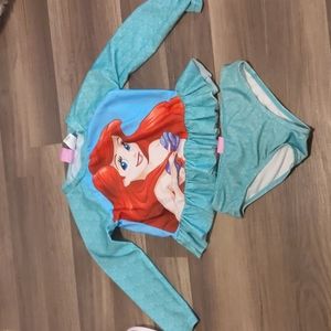 Disney little mermaid swimsuit 5T